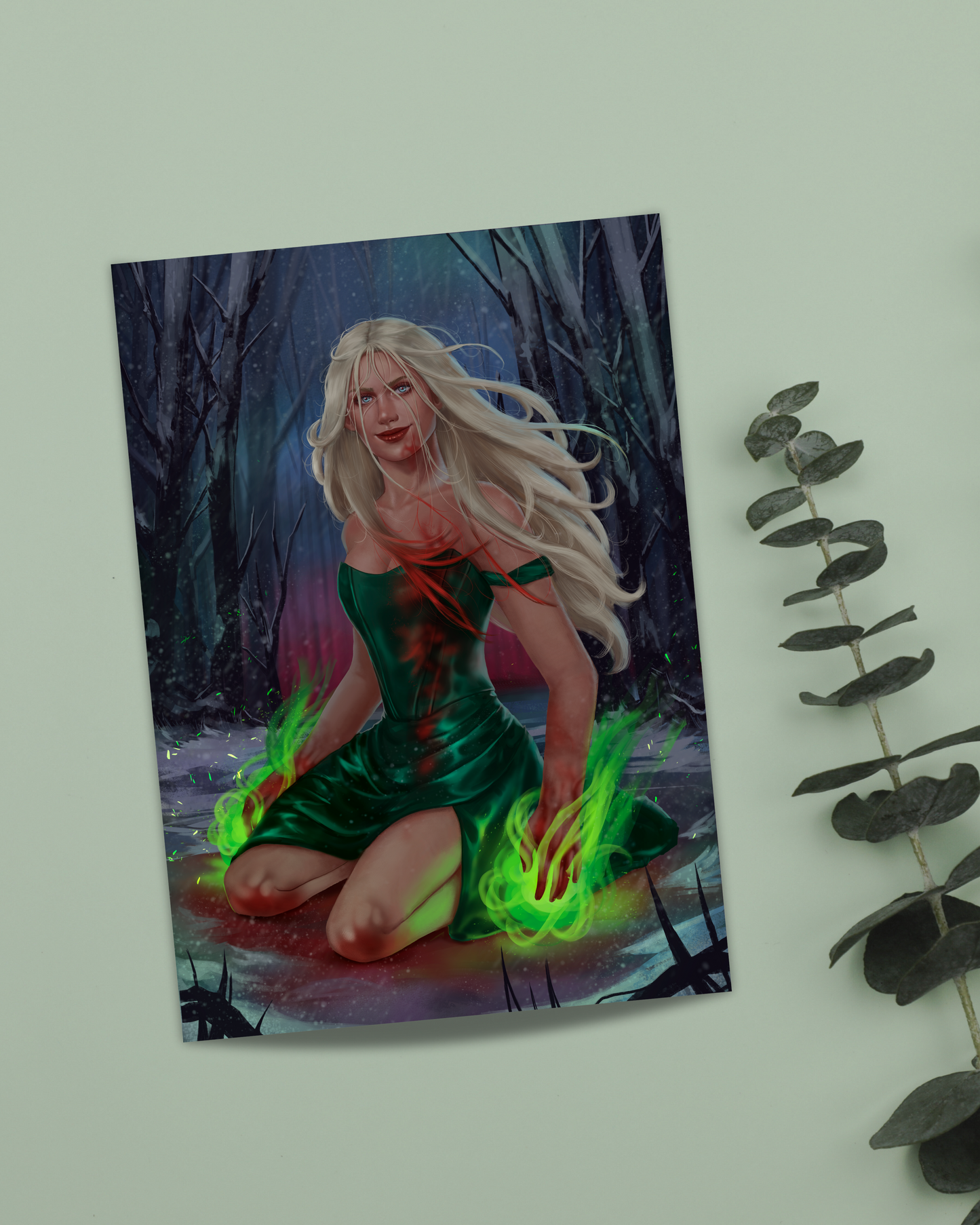 Marlena summoning art