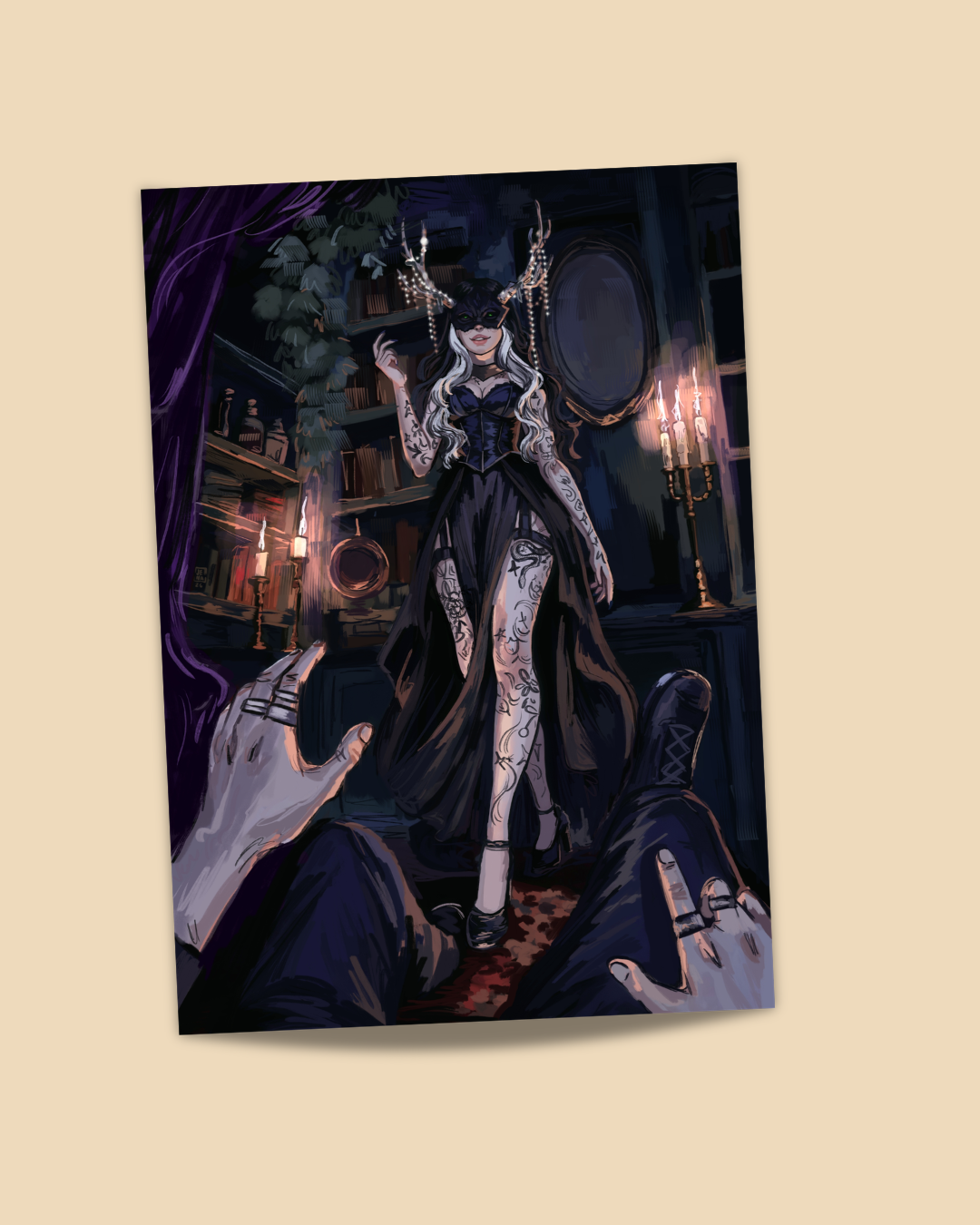 Hex & West Character Art