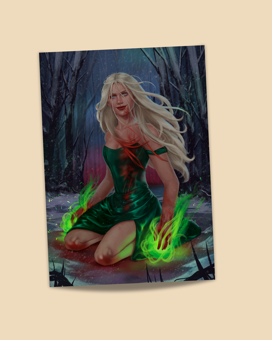 Marlena summoning art